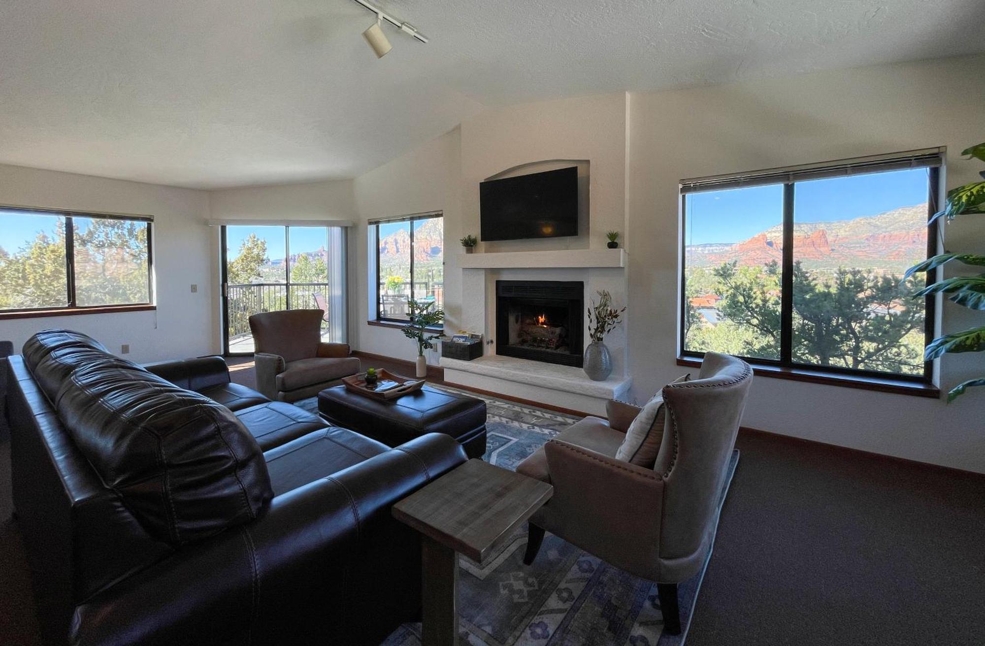 Awe Inspiring Red Rock Views With Hot Tub! Villa Sedona Bagian luar foto