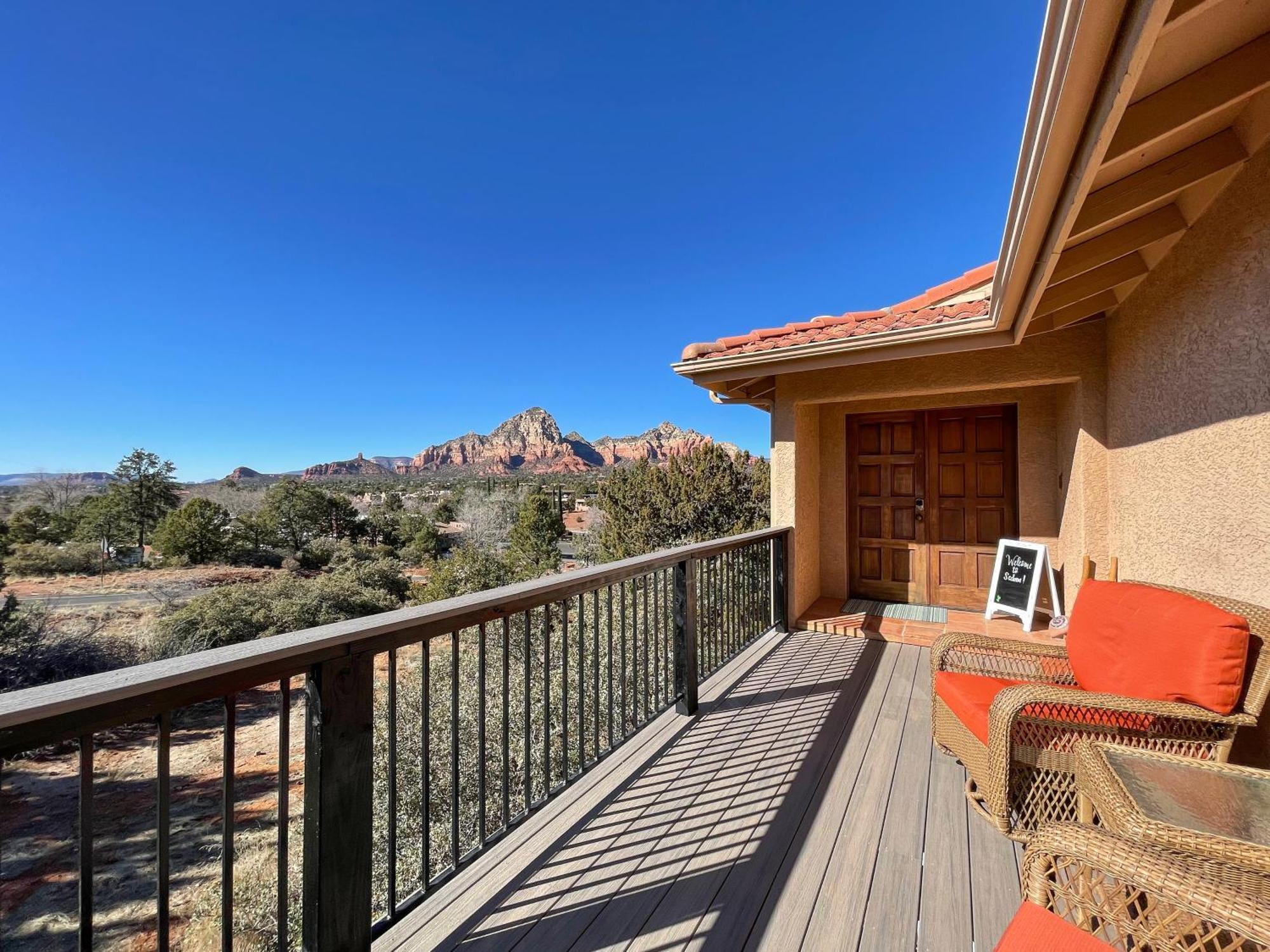 Awe Inspiring Red Rock Views With Hot Tub! Villa Sedona Bagian luar foto