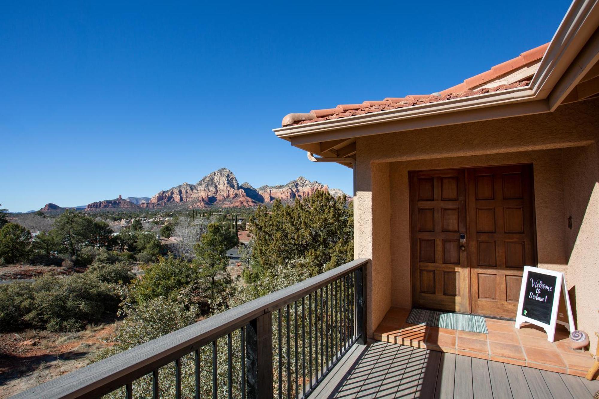 Awe Inspiring Red Rock Views With Hot Tub! Villa Sedona Bagian luar foto