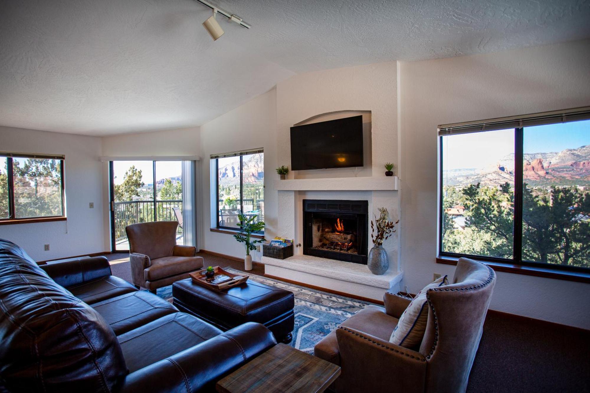 Awe Inspiring Red Rock Views With Hot Tub! Villa Sedona Bagian luar foto
